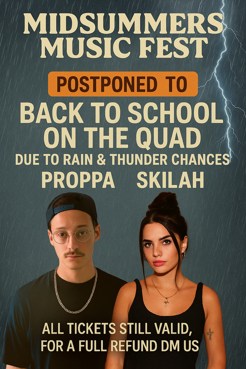 Back to School Fest w/ Skilah & Proppa | DATE TBA image