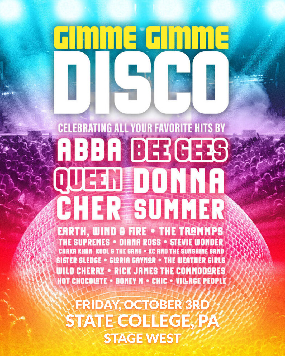 Gimme Gimme Disco | State College image
