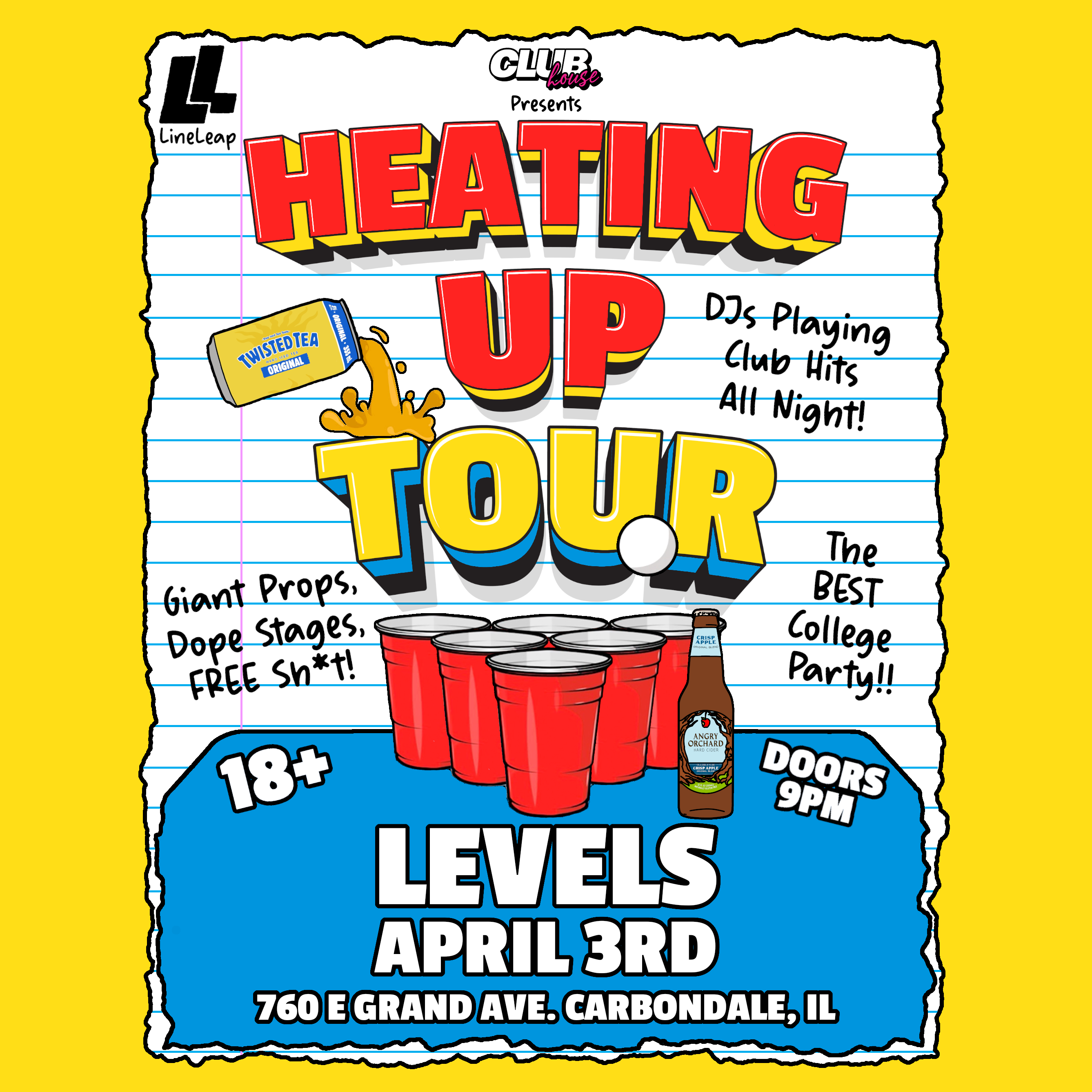 Heating Up Tour - Levels image