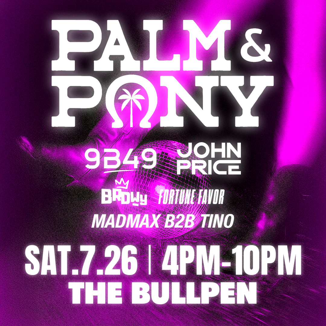 Palm & Pony: A New Kind of Rodeo @ The Bullpen image