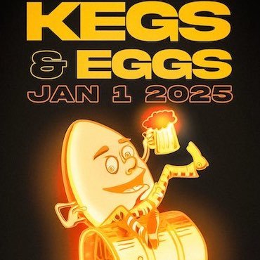 Kegs and Eggs Annual New Years Day Party! image