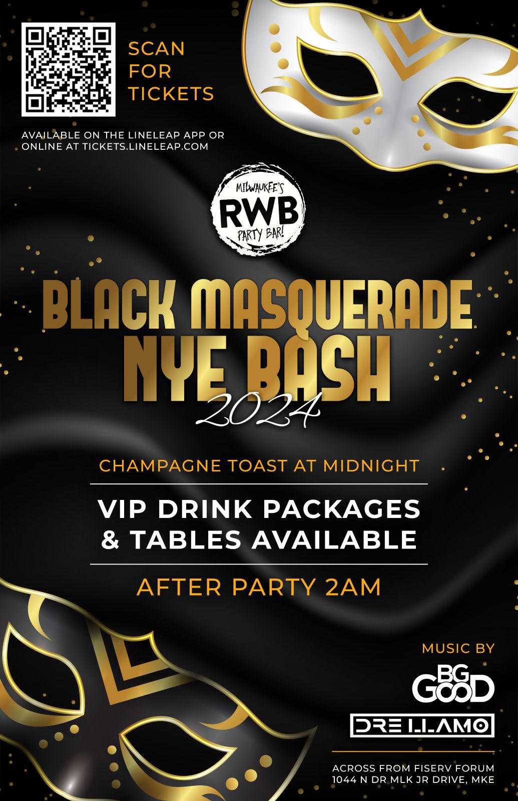 New Years Eve 2025 @ RWB! image