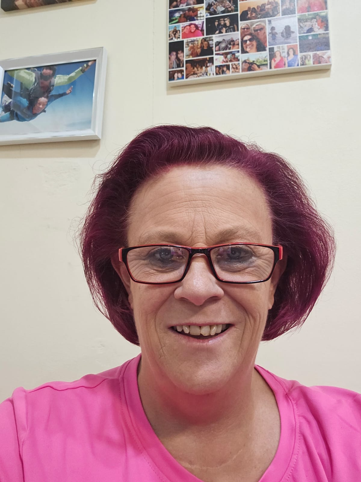 Sara Harding, English instructor from United Arab Emirates