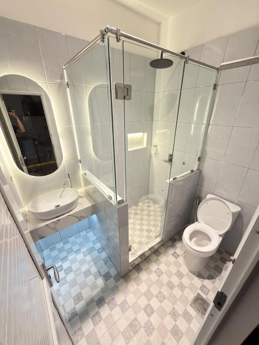 family room bathroom