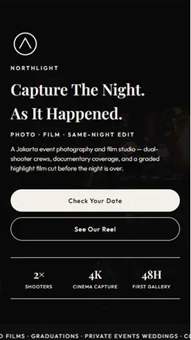 Northlight — Creative Studio & Packages thumbnail