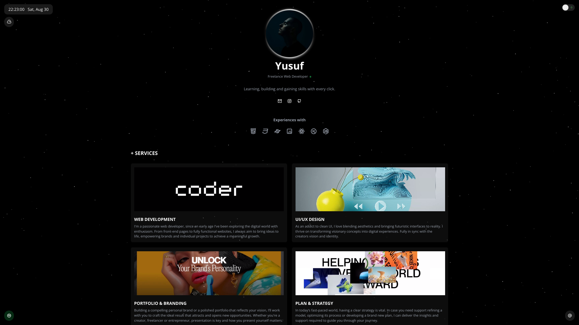 Yusuf K. portfolio preview 1