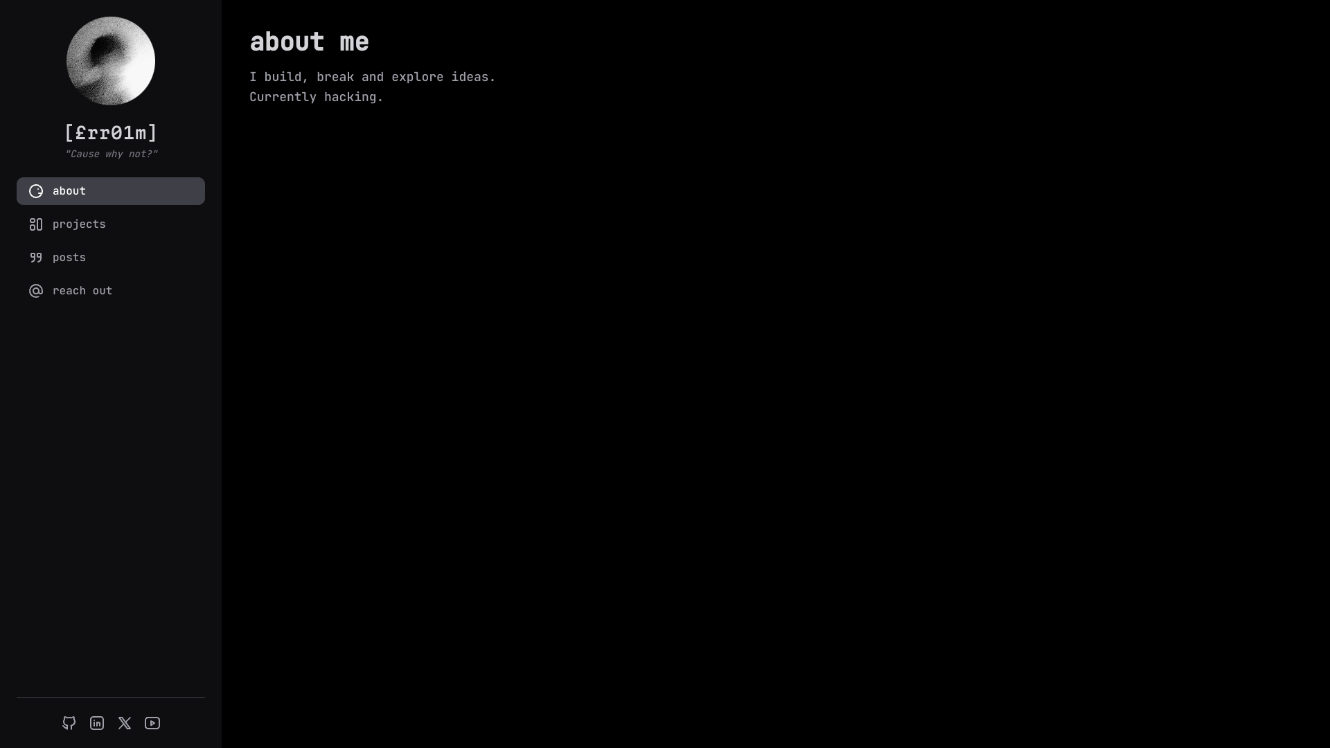 errol m's Full Stack Developer portfolio preview