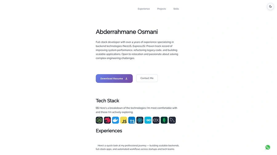 abderrahmane osmani portfolio preview 1