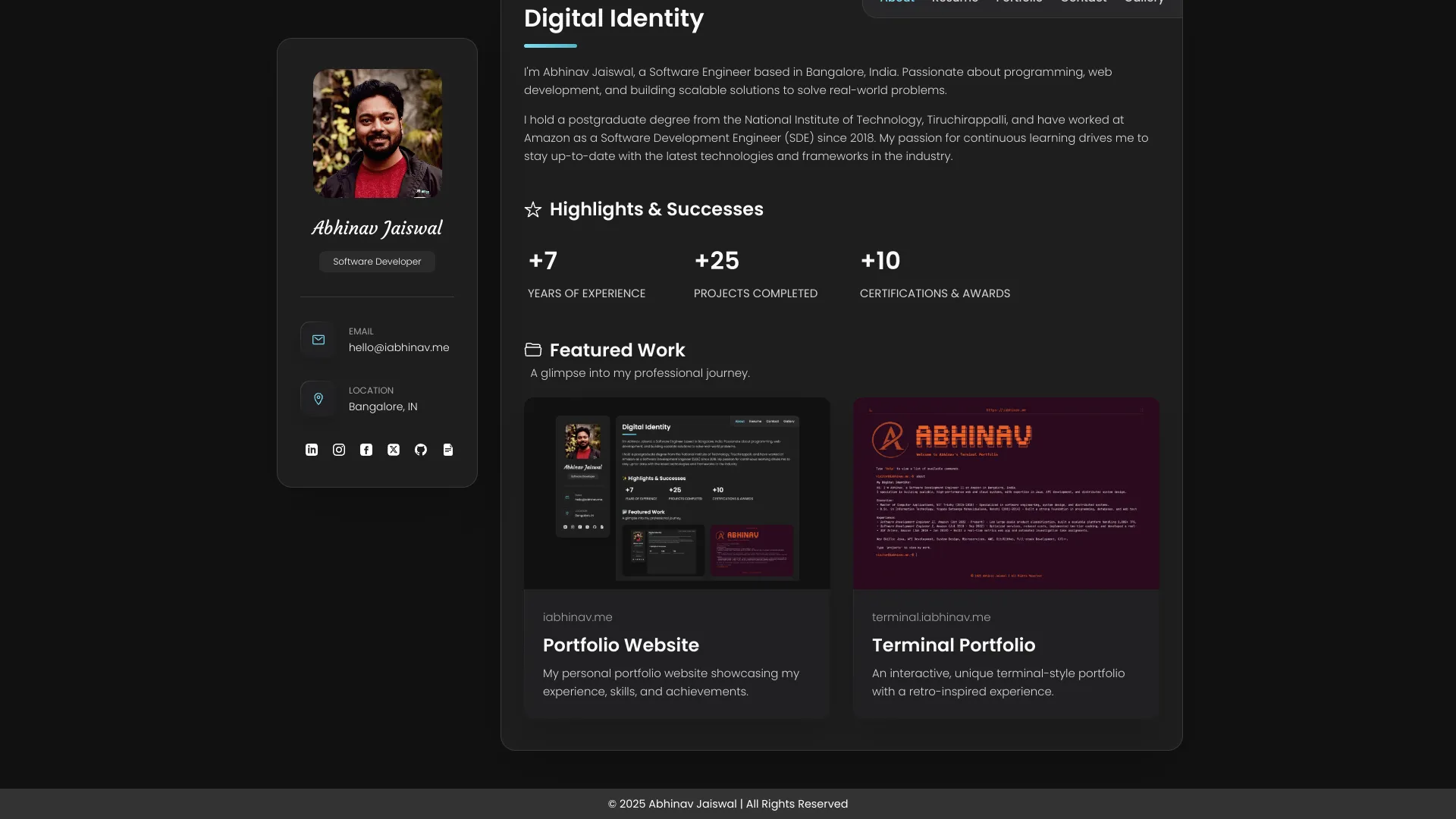 Abhinav Jaiswal portfolio preview 2