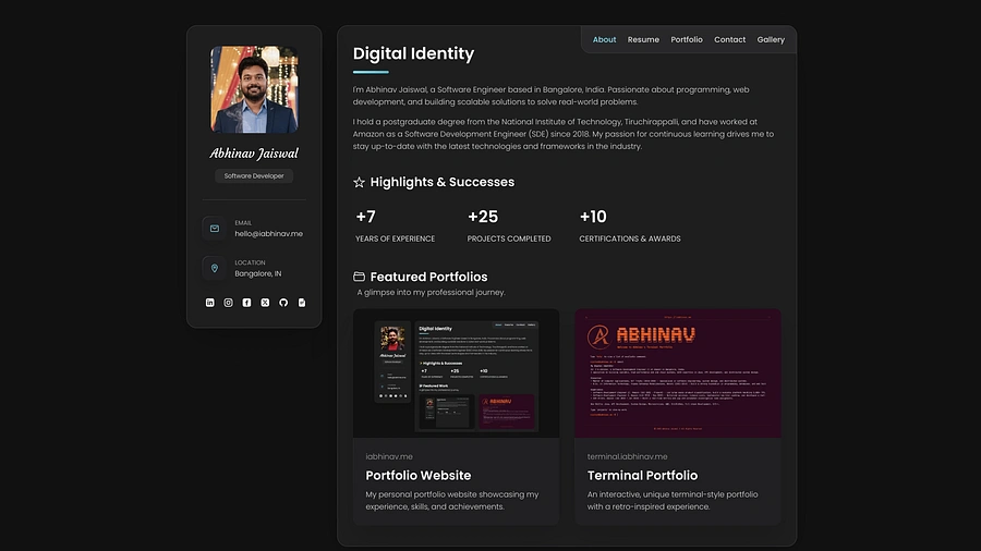 Abhinav Jaiswal portfolio preview 1