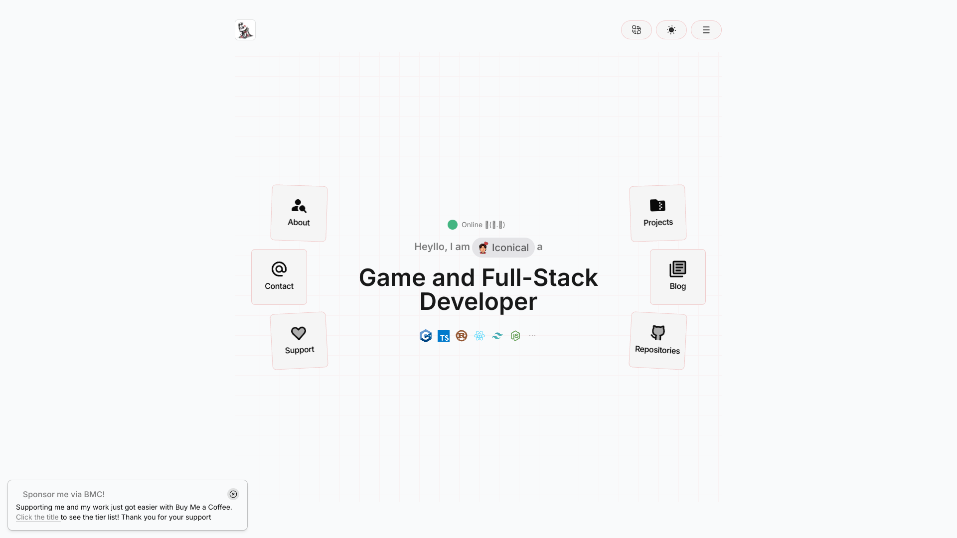 Laith Alkhaddam's Full Stack Developer portfolio preview