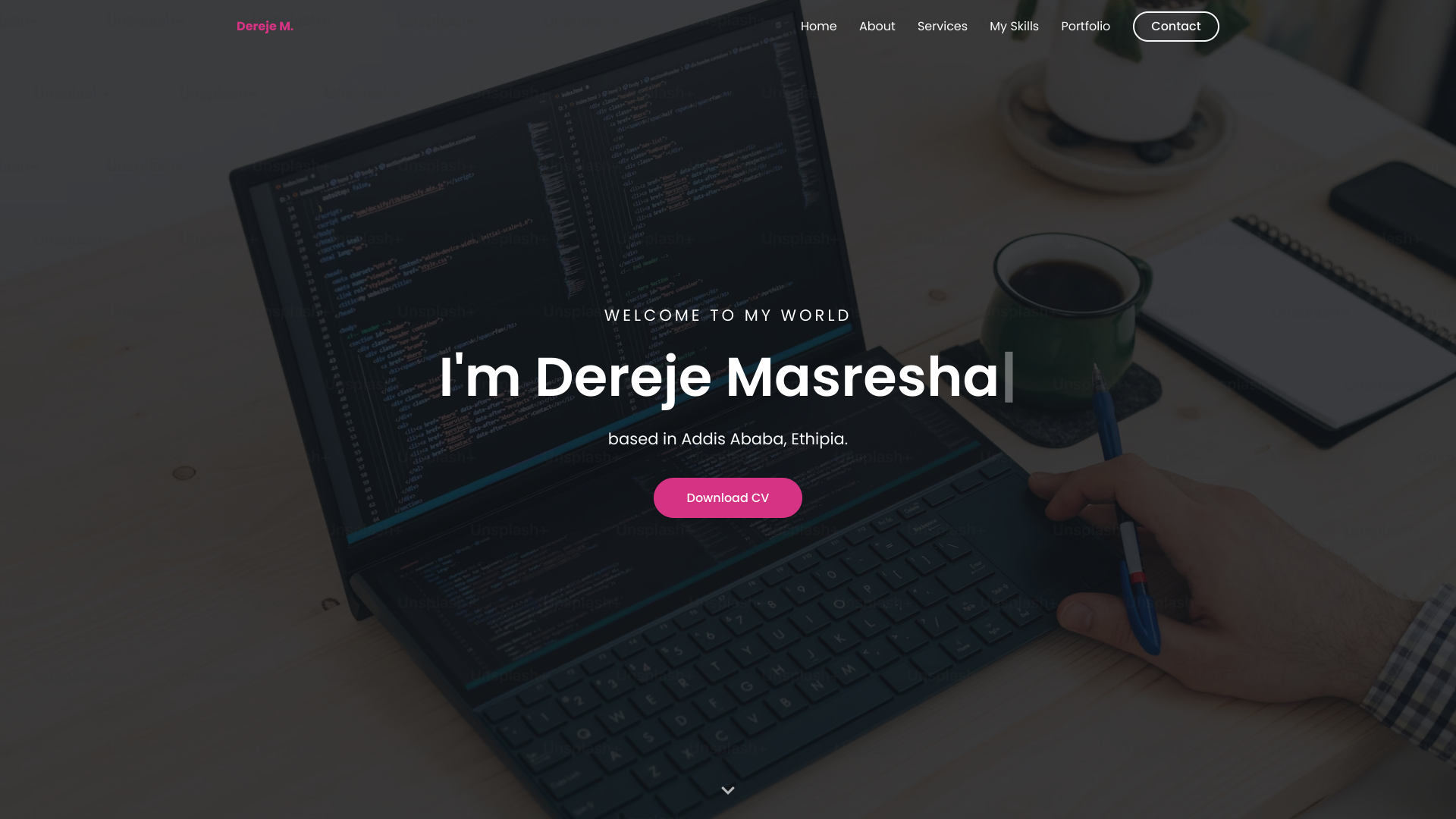 Dereje Masresha portfolio preview 1