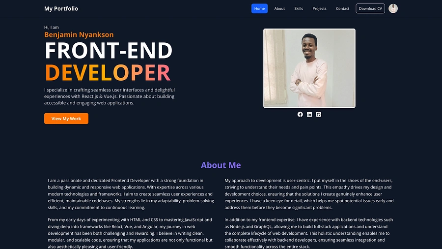 Benjamin Nyankson portfolio preview 1