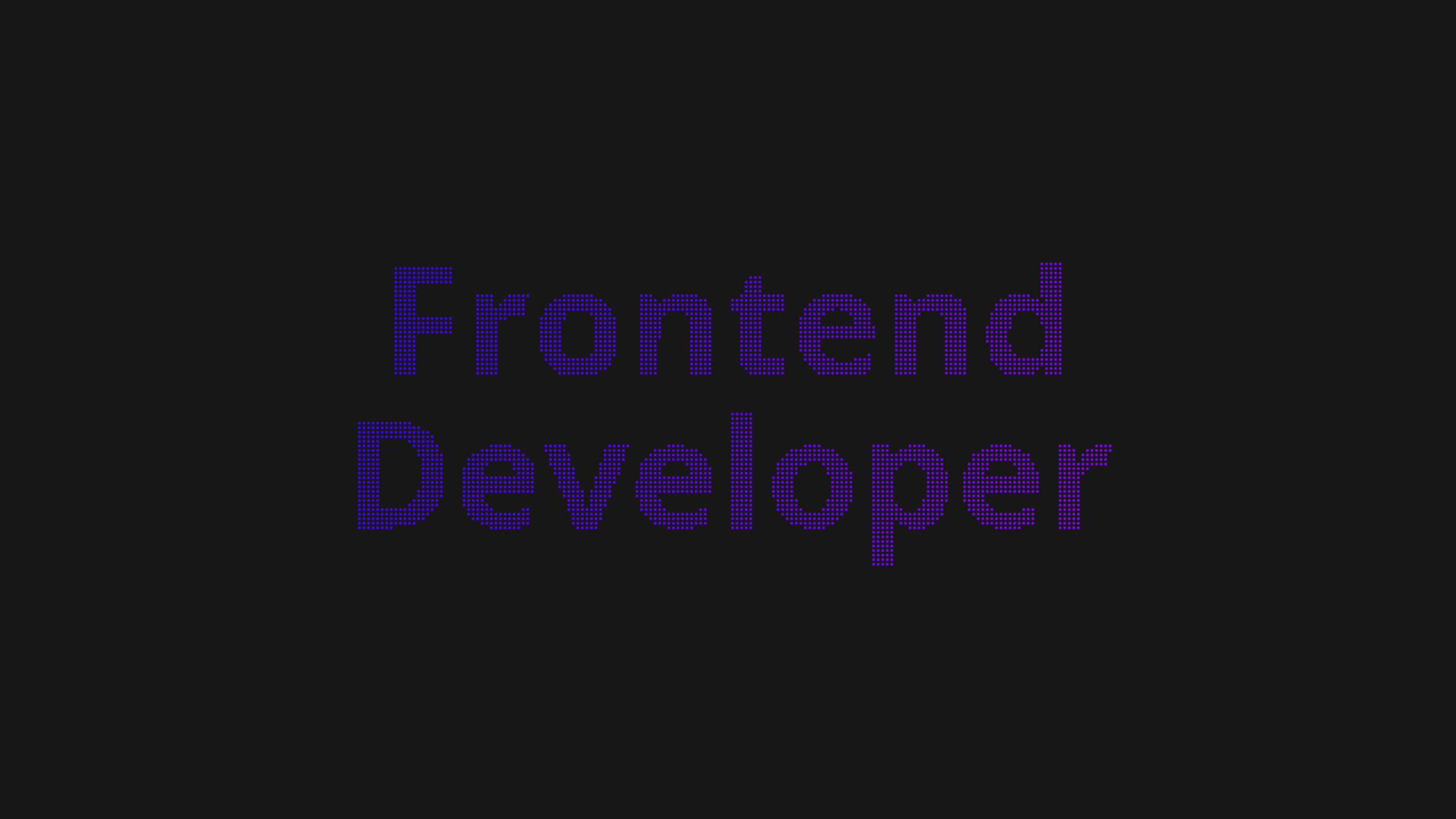 Eric Frisk's Front End Developer portfolio preview