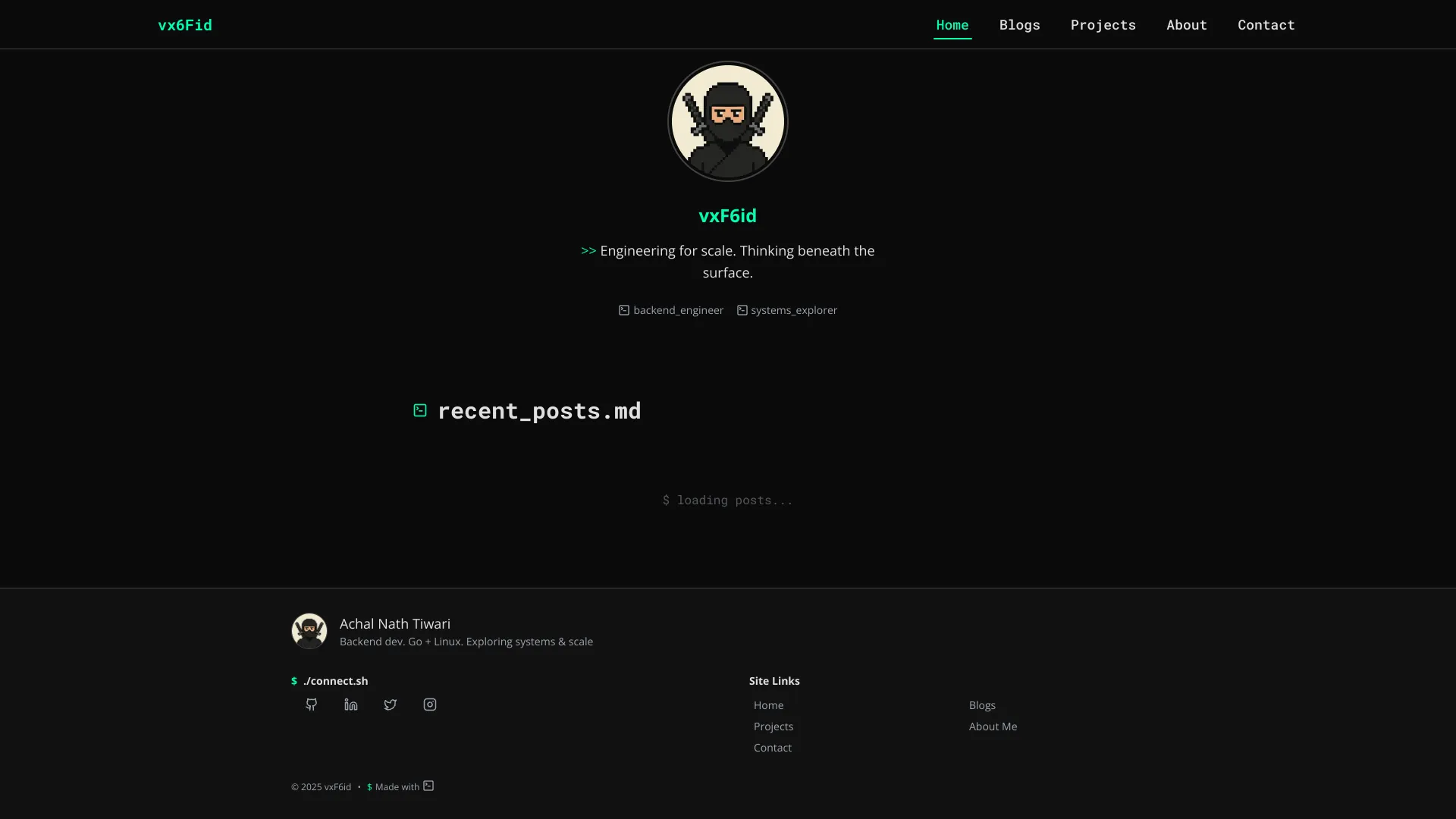 screenshot of more of Achal Tiwari's portfolio and their work