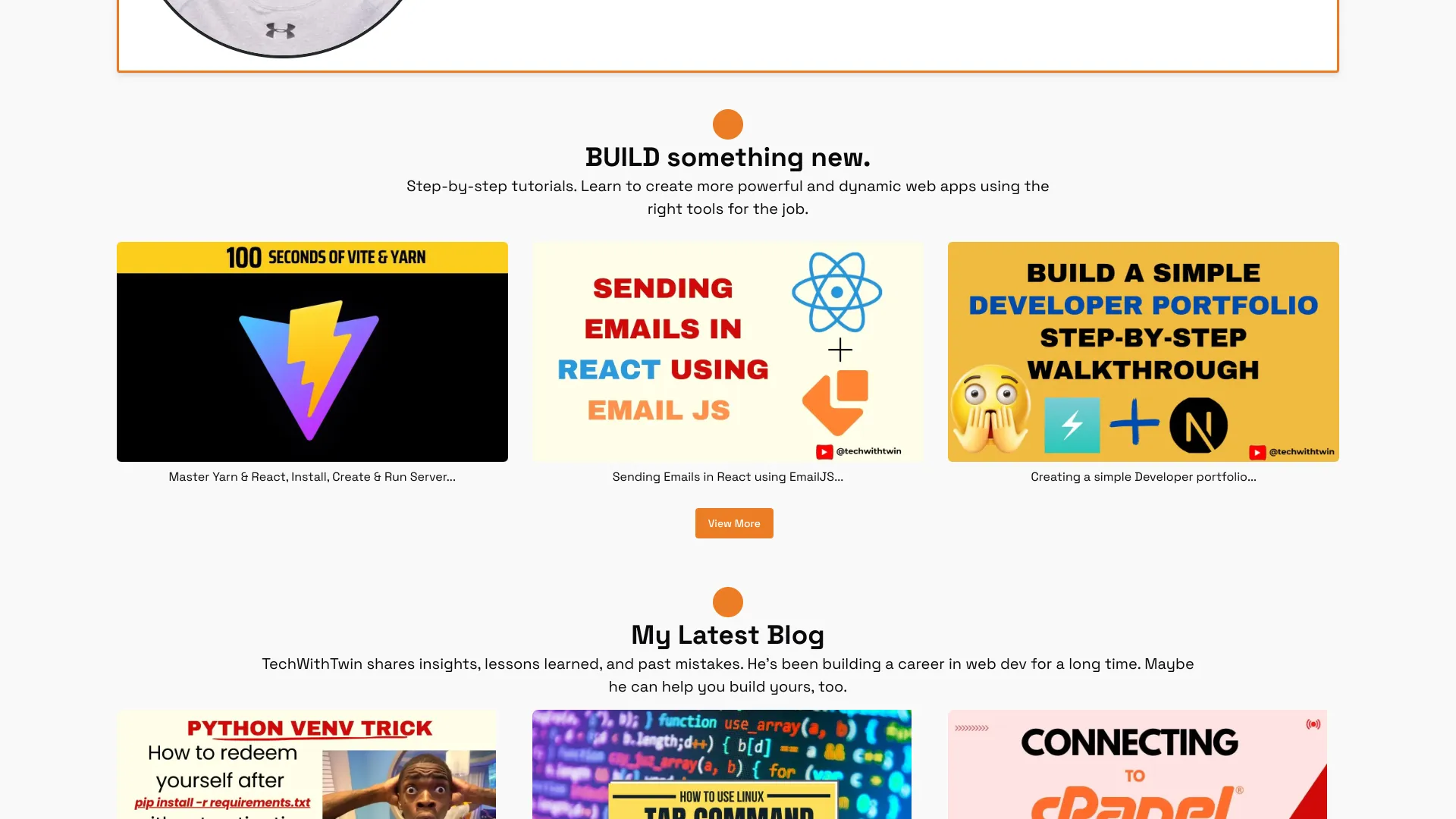 screenshot of more of Bonface Maina's portfolio and their work