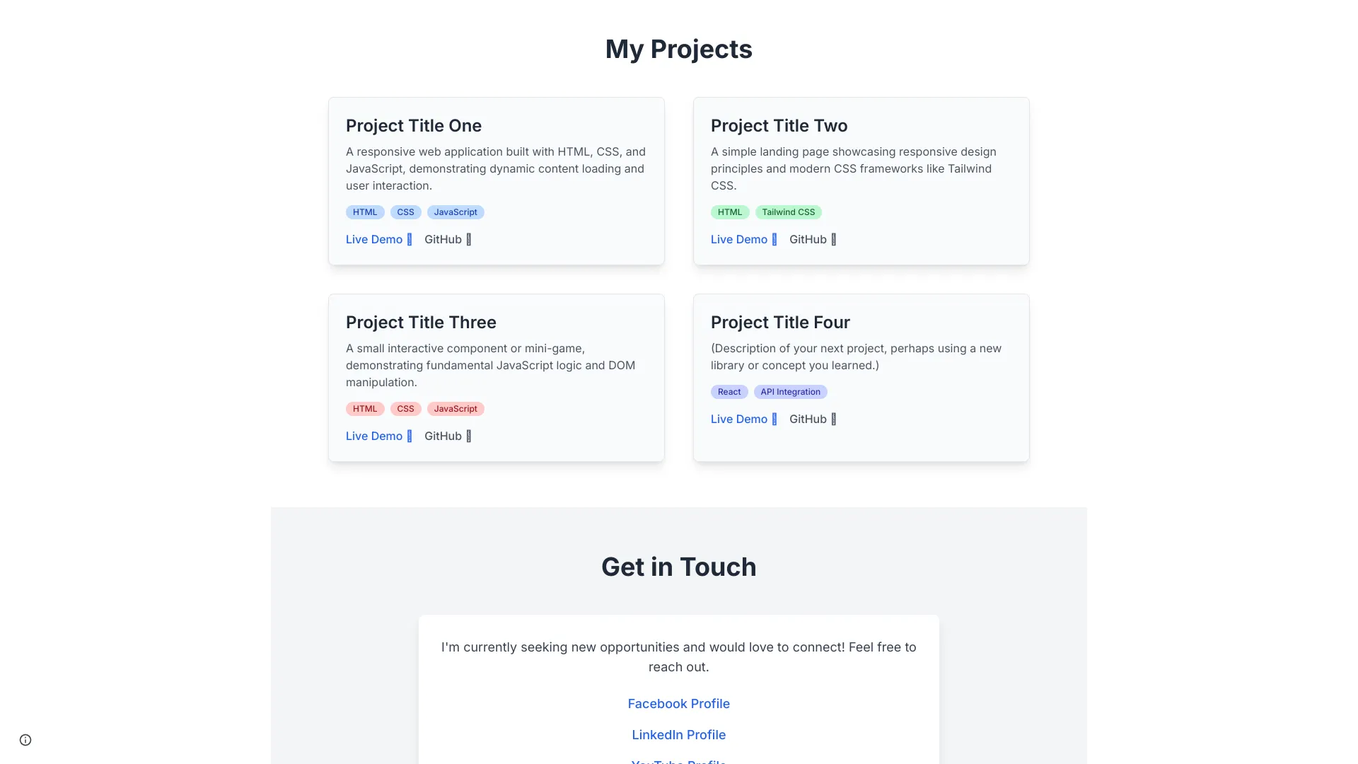 screenshot of more of Peter Ogbonna's portfolio and their work