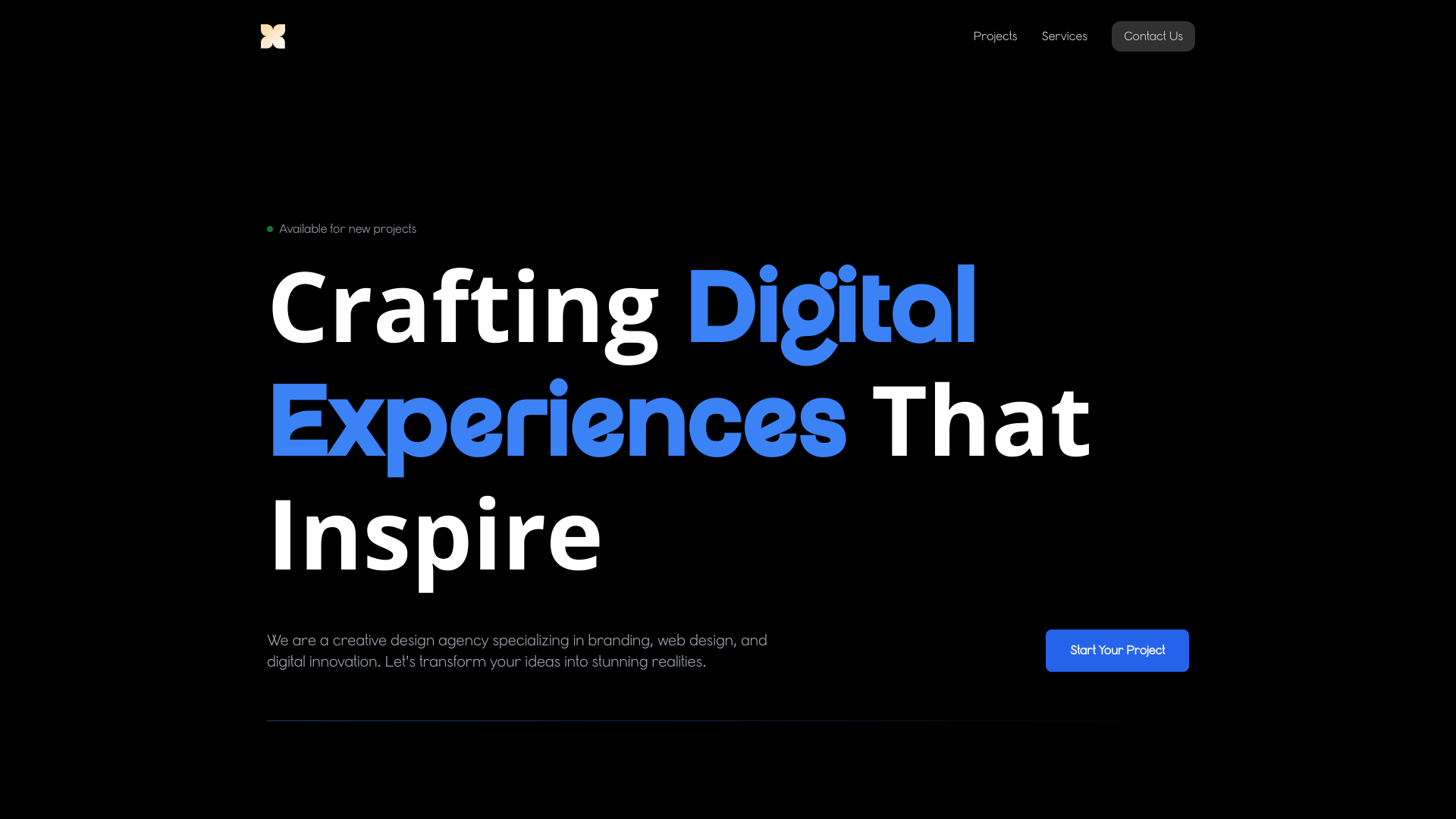 designah design's Full Stack Developer portfolio screenshot