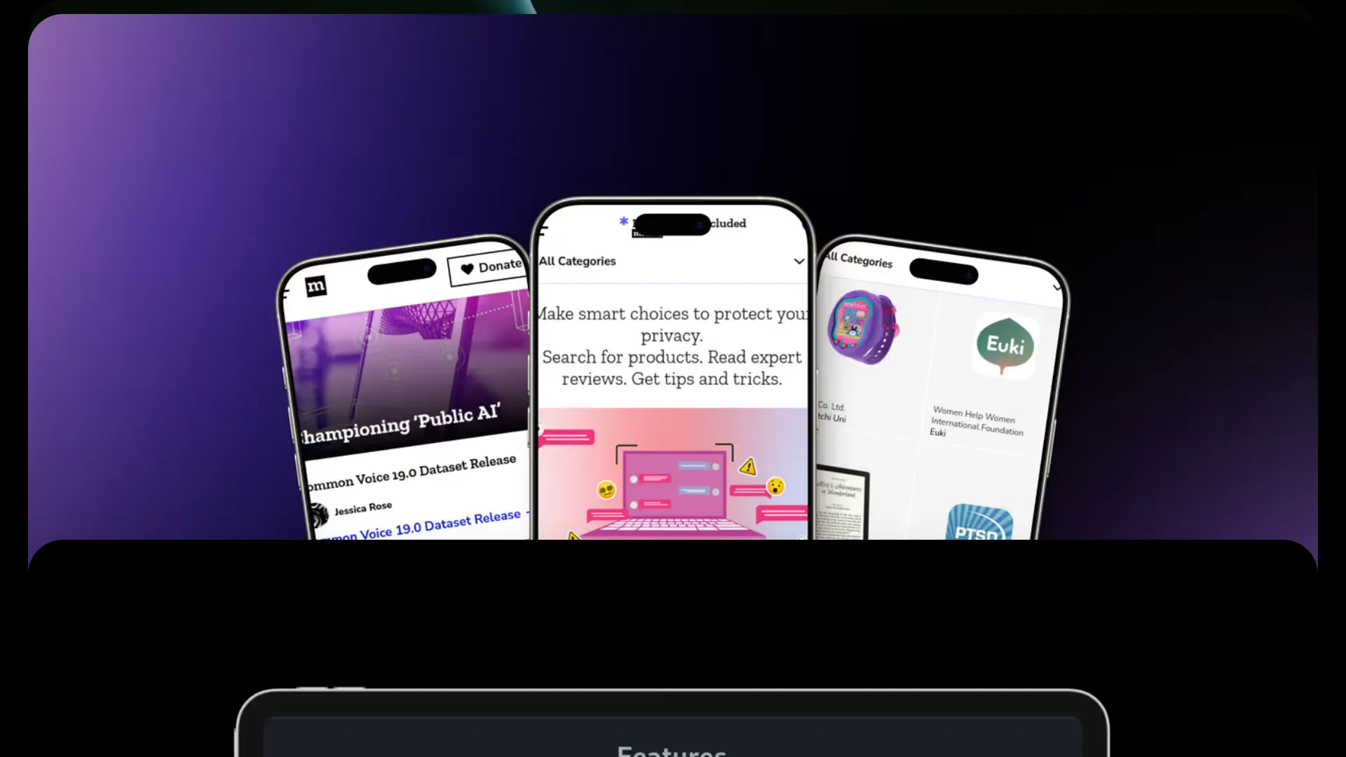 screenshot of more of designah design's portfolio and their work