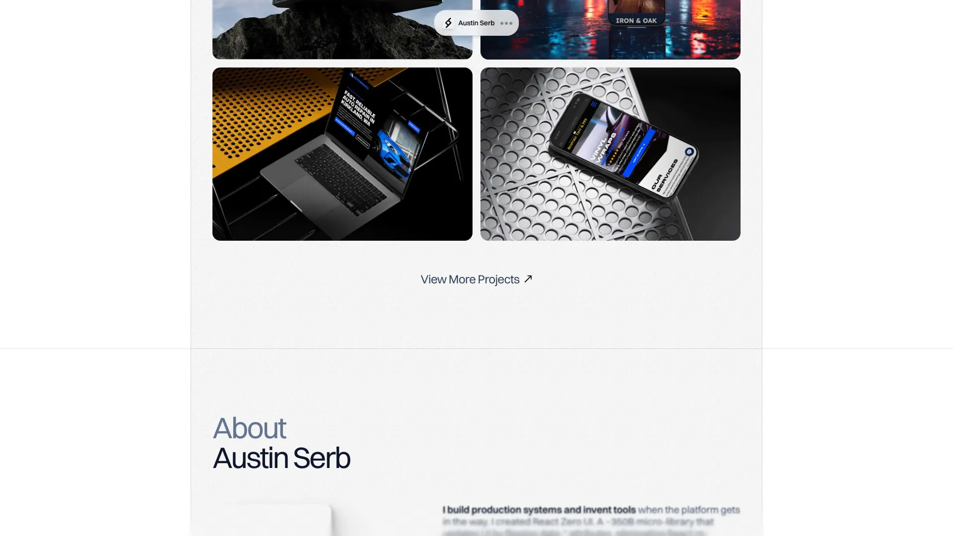 Austin Serb portfolio preview 2