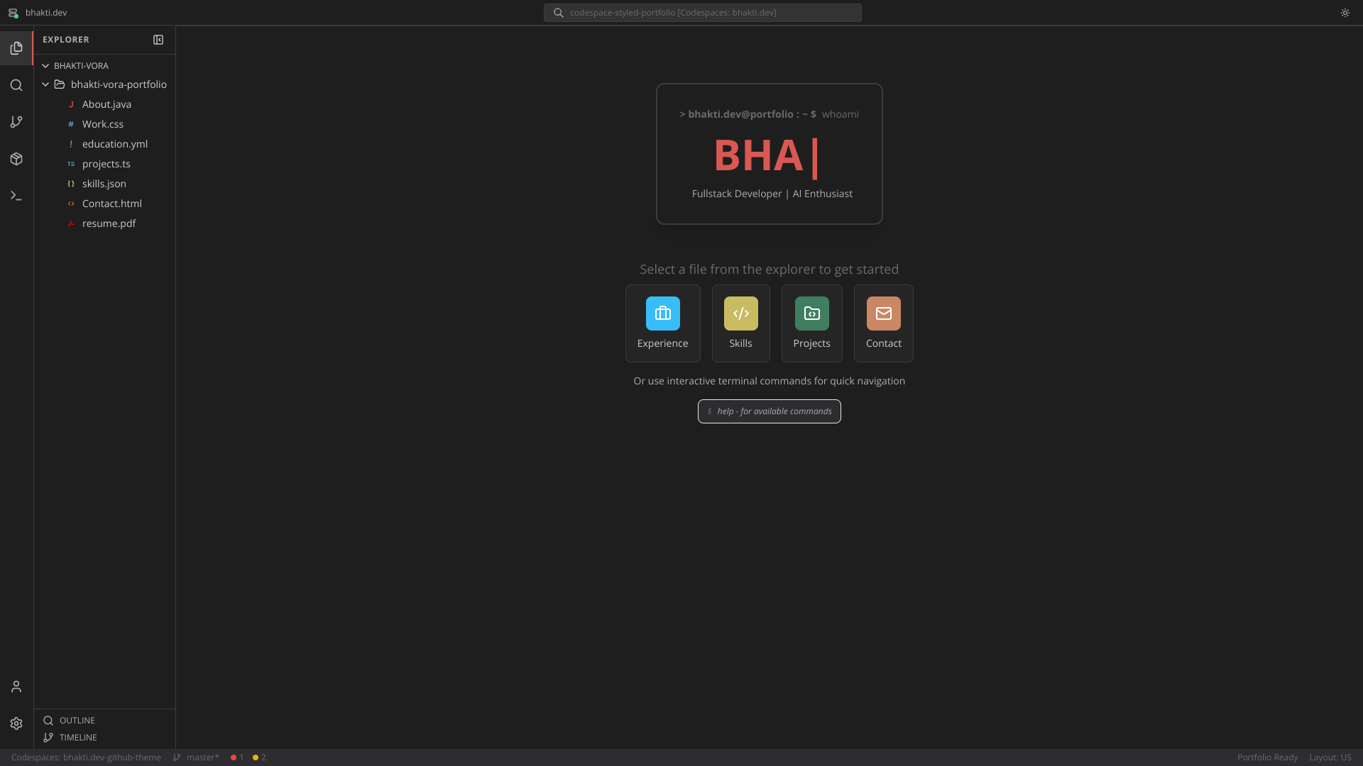 Bhakti Vora portfolio preview