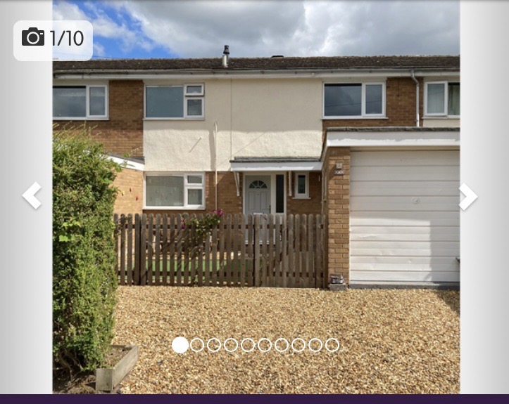 3-bed terraced for swap in CH1, Chester