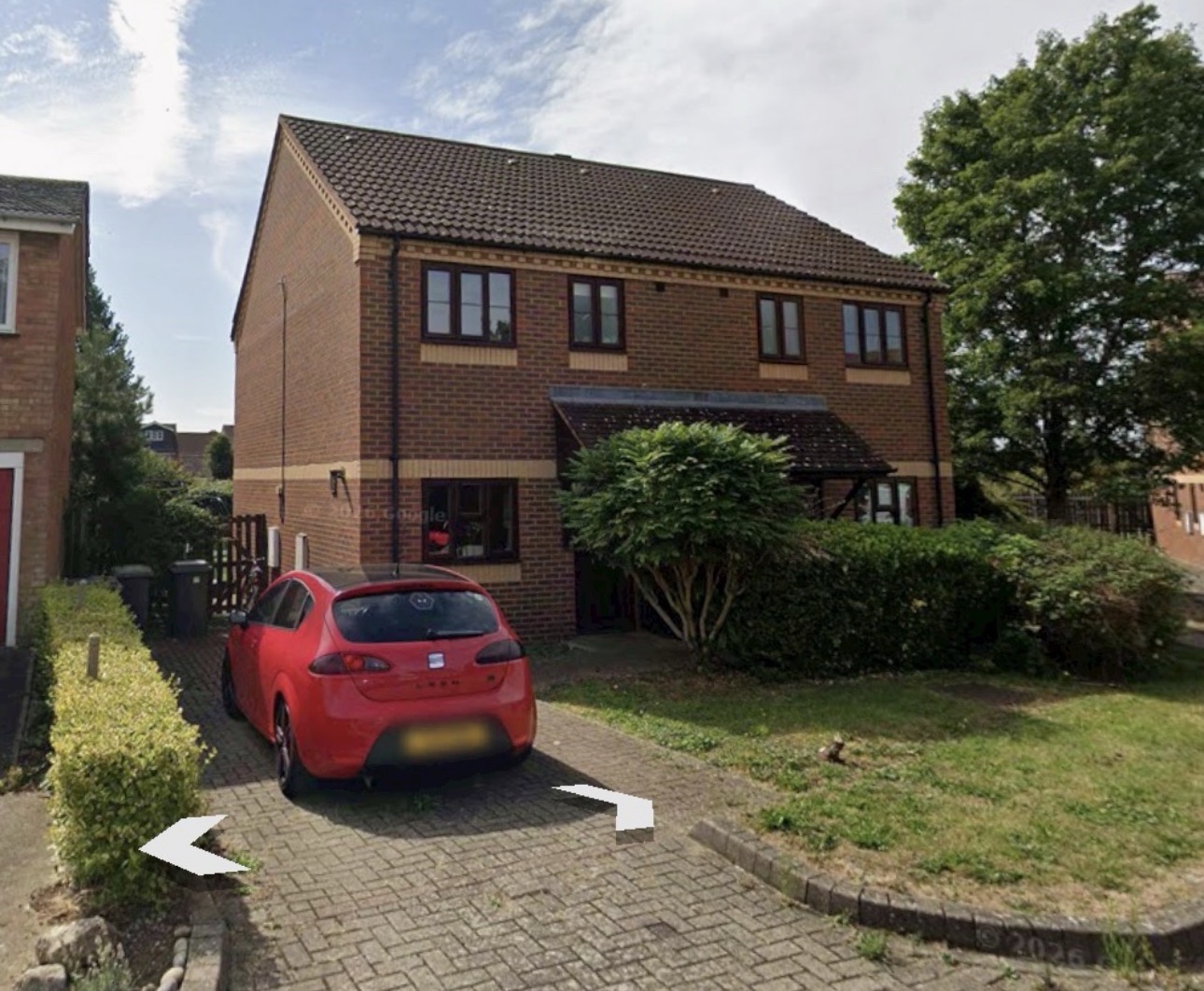 2-bed semi-detached in SG15, Bedfordshire