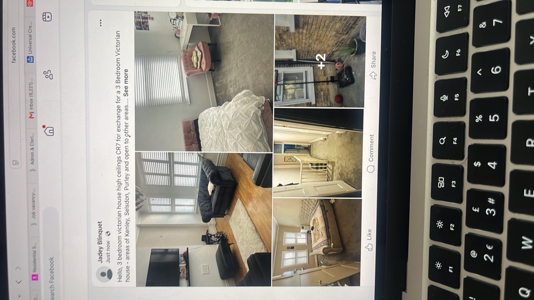 3-bed terraced for swap in CR7, Croydon