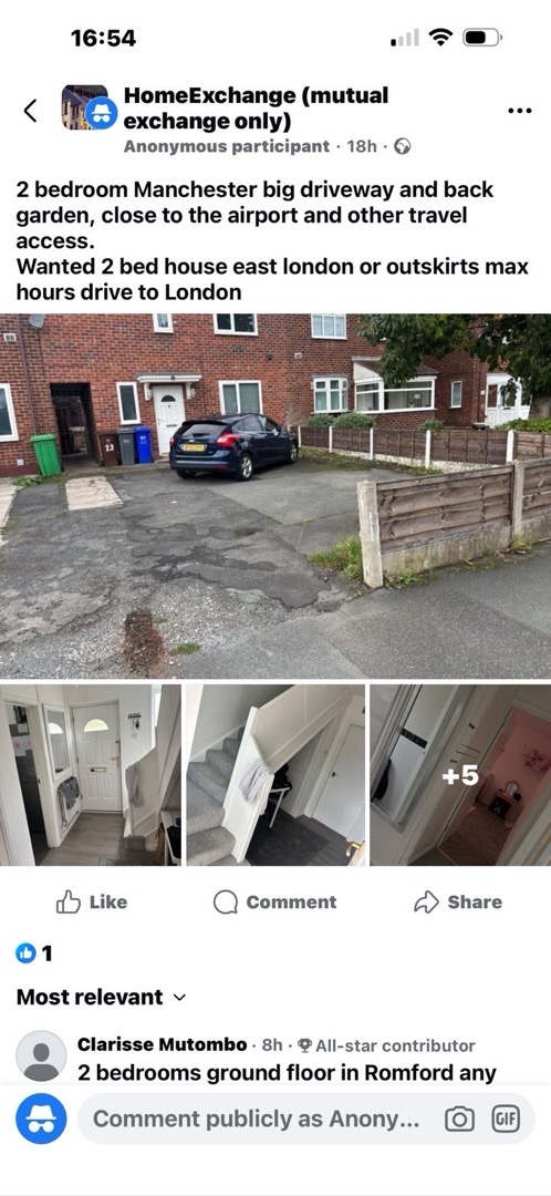 2-bed terraced in M220LQ, Manchester