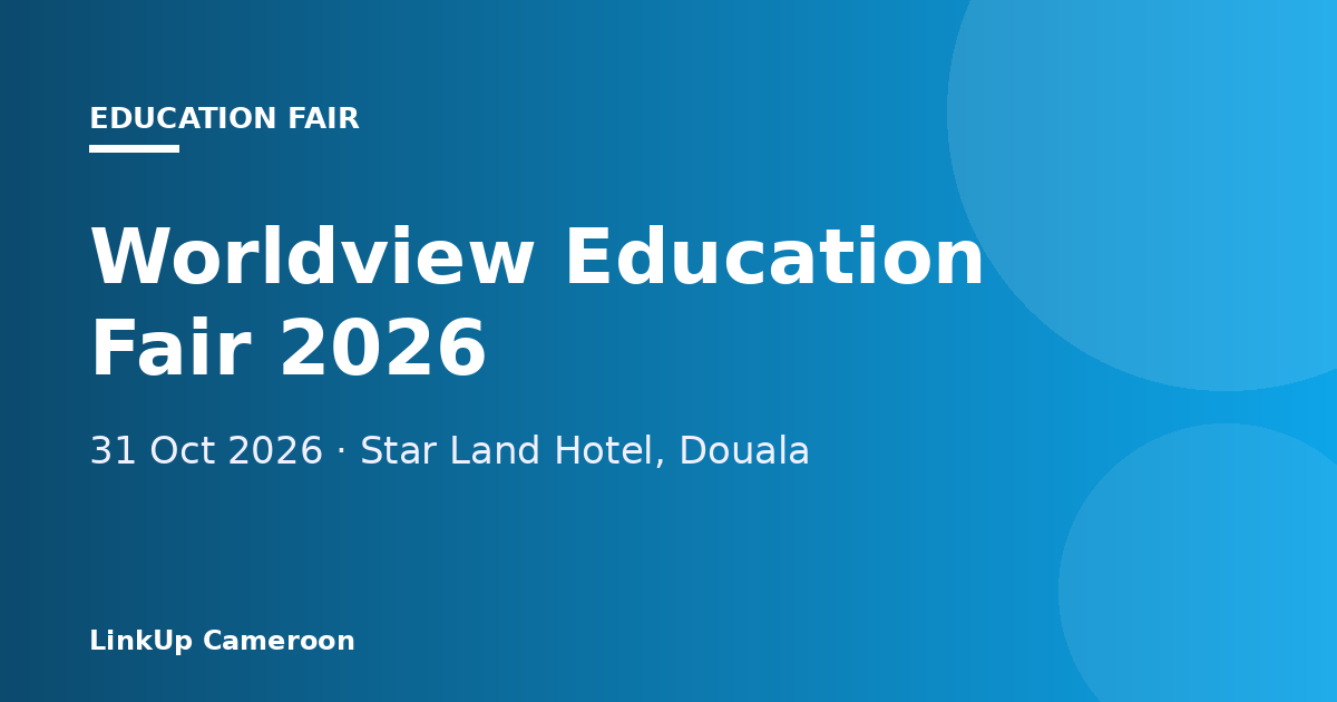 Worldview Education Fair 2026 – Douala