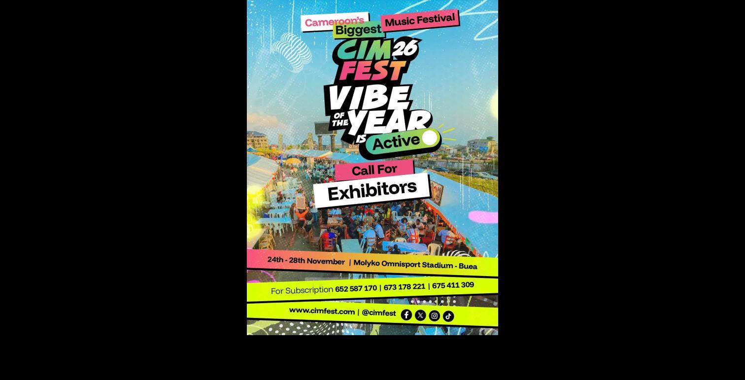 CIMFEST 2026 – Cameroon International Music Festival