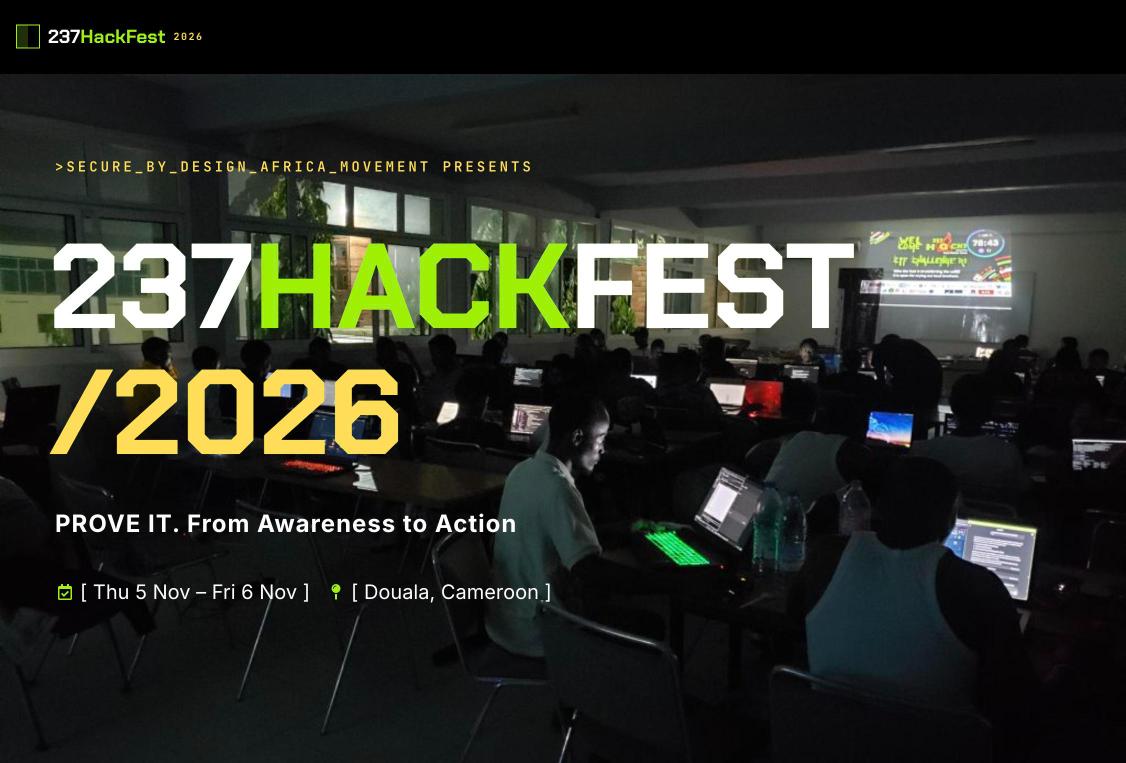 237HackFest 2026 – Prove It: From Awareness to Action