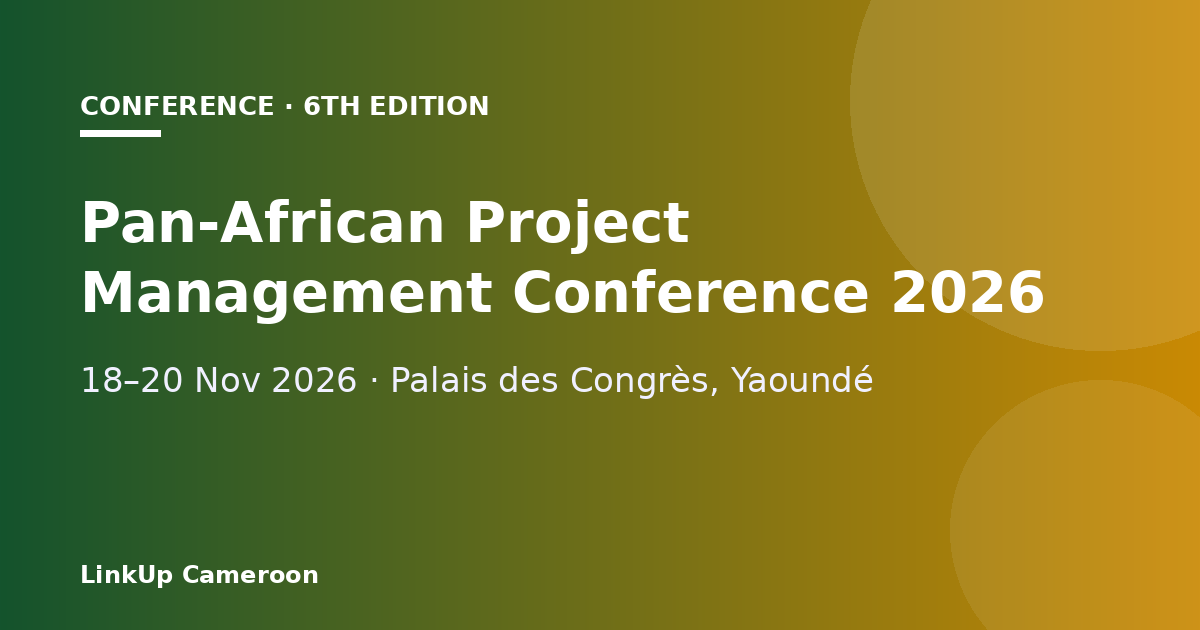 Pan-African Project Management Conference 2026 (6th edition)