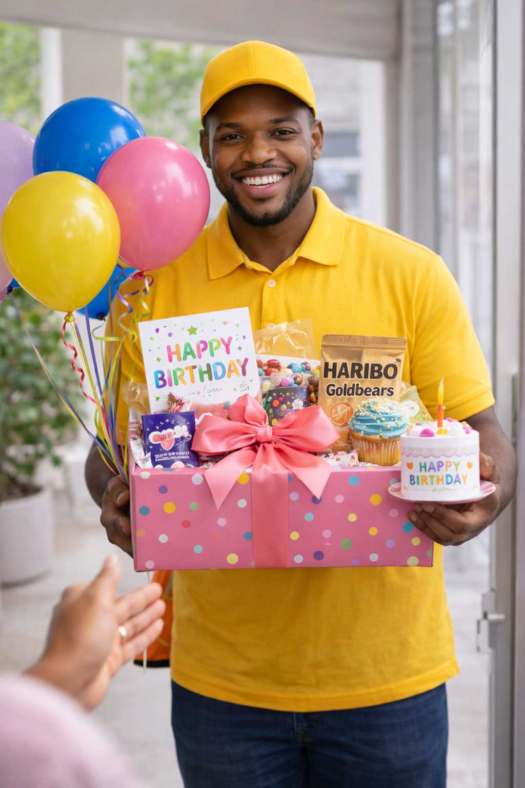 Birthday surprise delivery