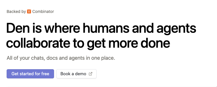 Den - The AI Powered Workspace