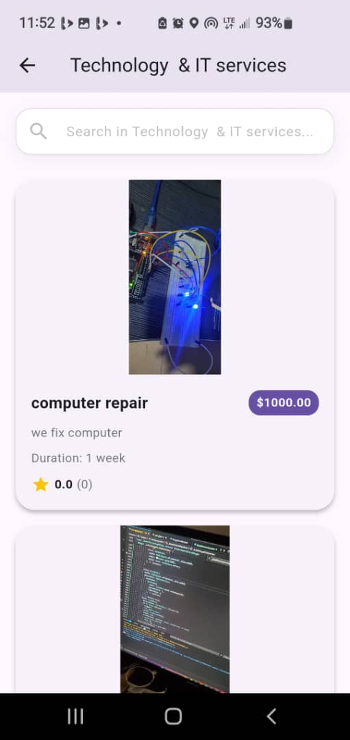 Browse Services