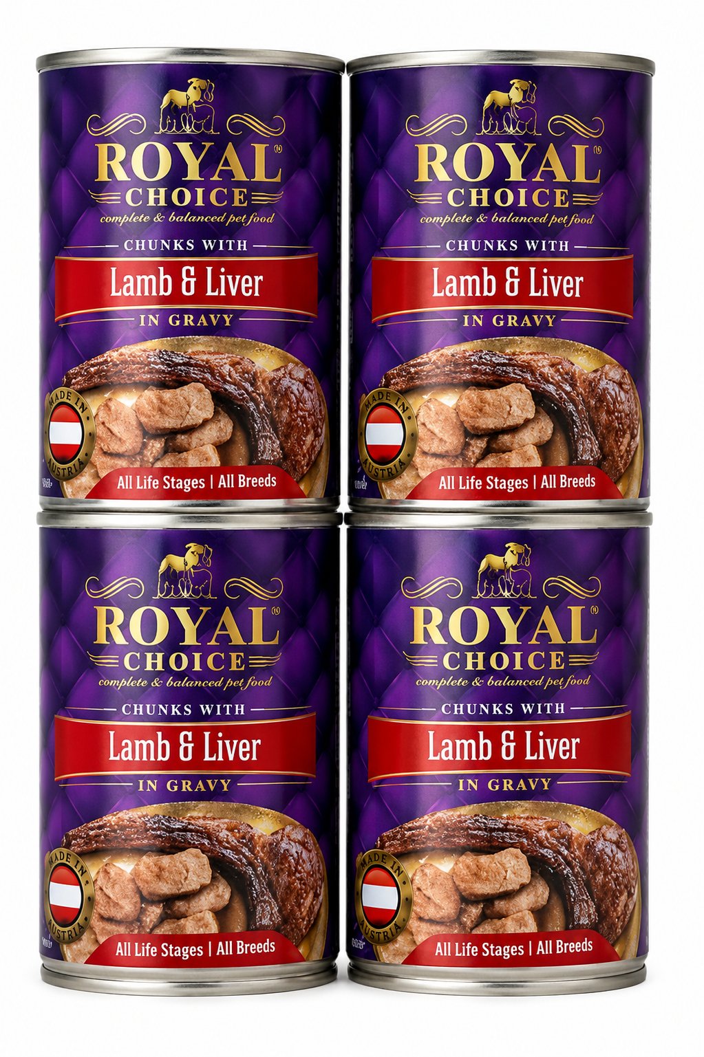 Royal Choice Duck and chicken Lamb and liver