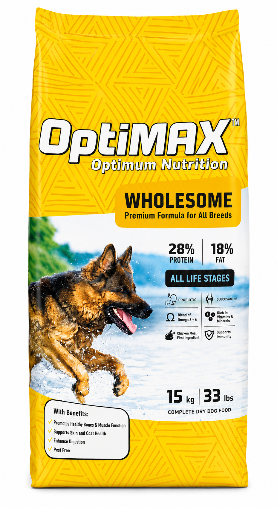 Optimax All Life Stages 15kg