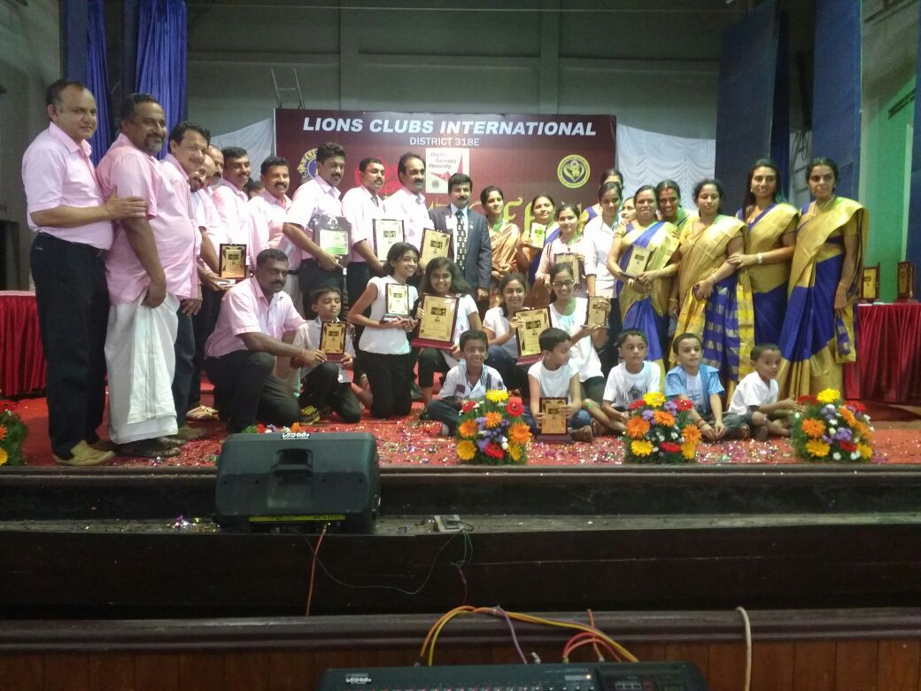 District Award 2015-16 Best Club etc