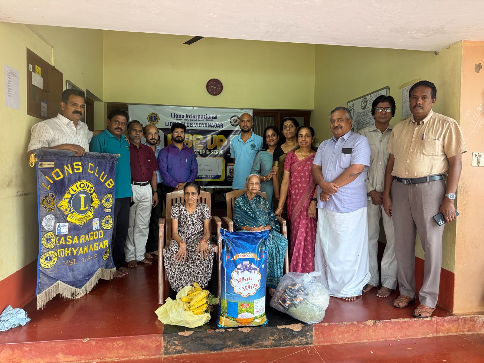 Humanitarian Efforts -Service At Old Age Home