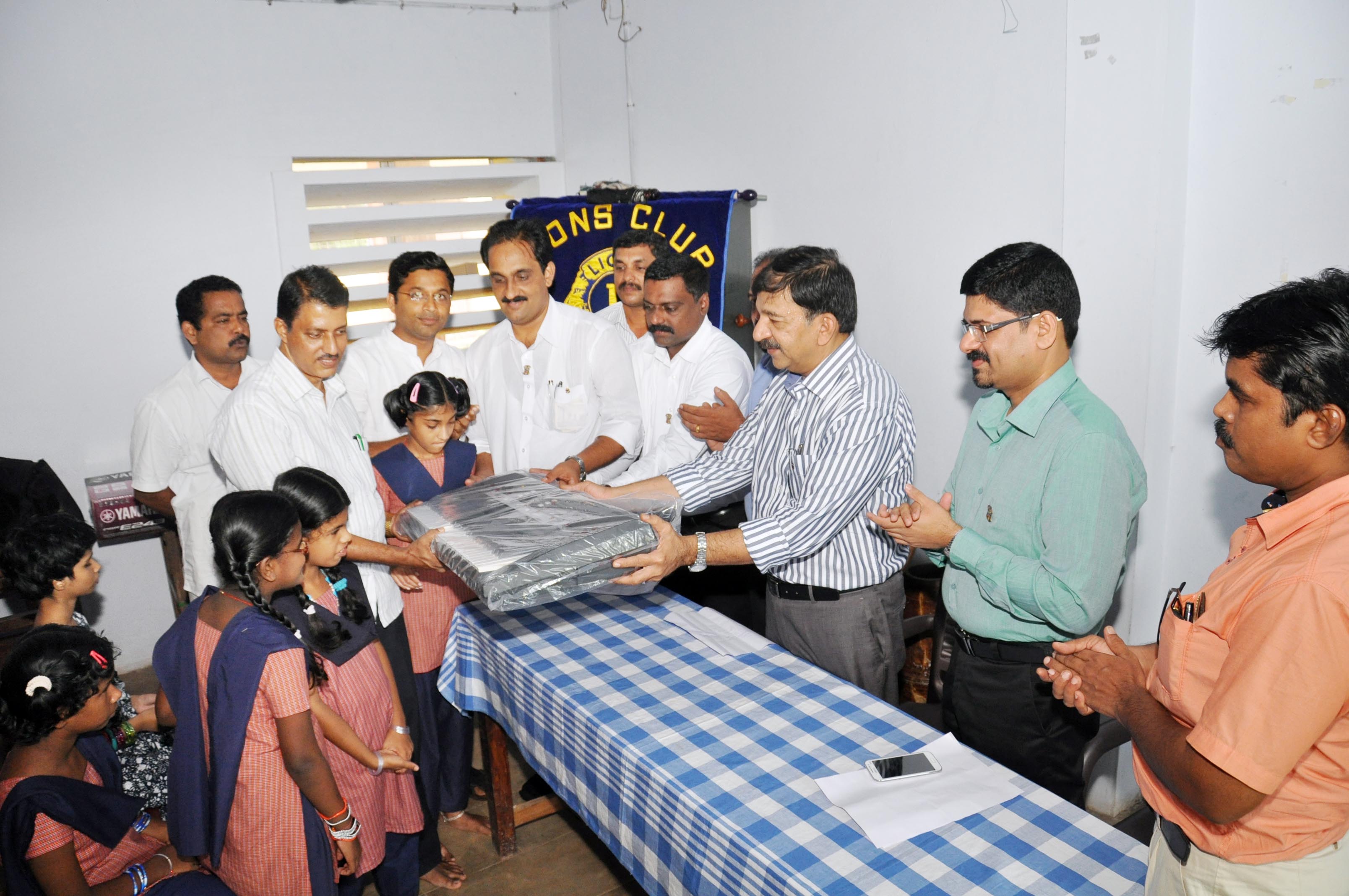 Music Instrument to Blind School Students
