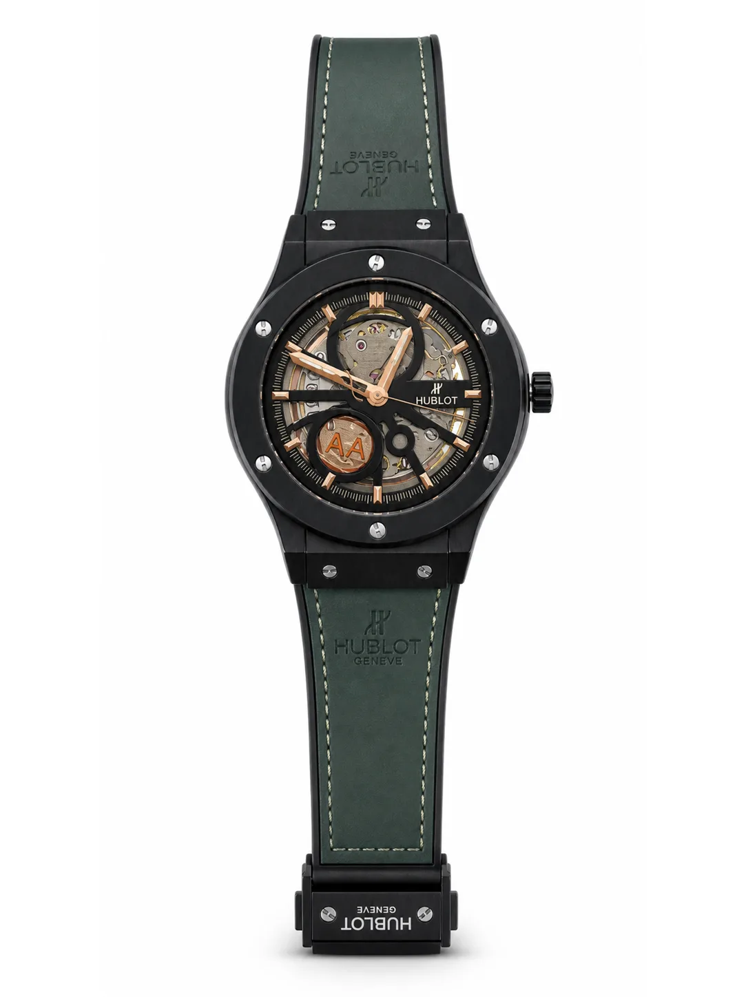 Hublot squelette tourbillon Urban vue 2