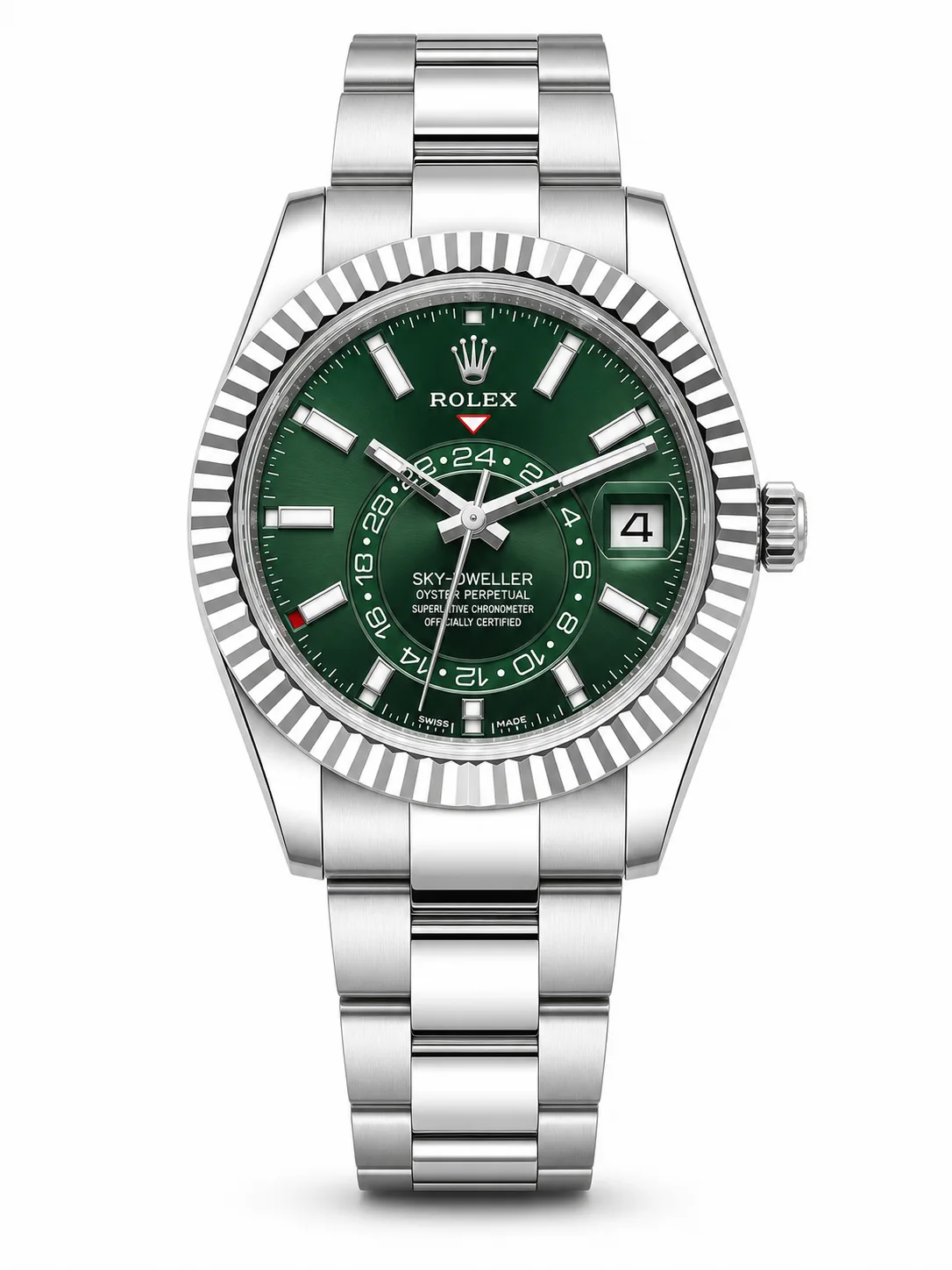 Rolex Sky-Dweller noir vue 2