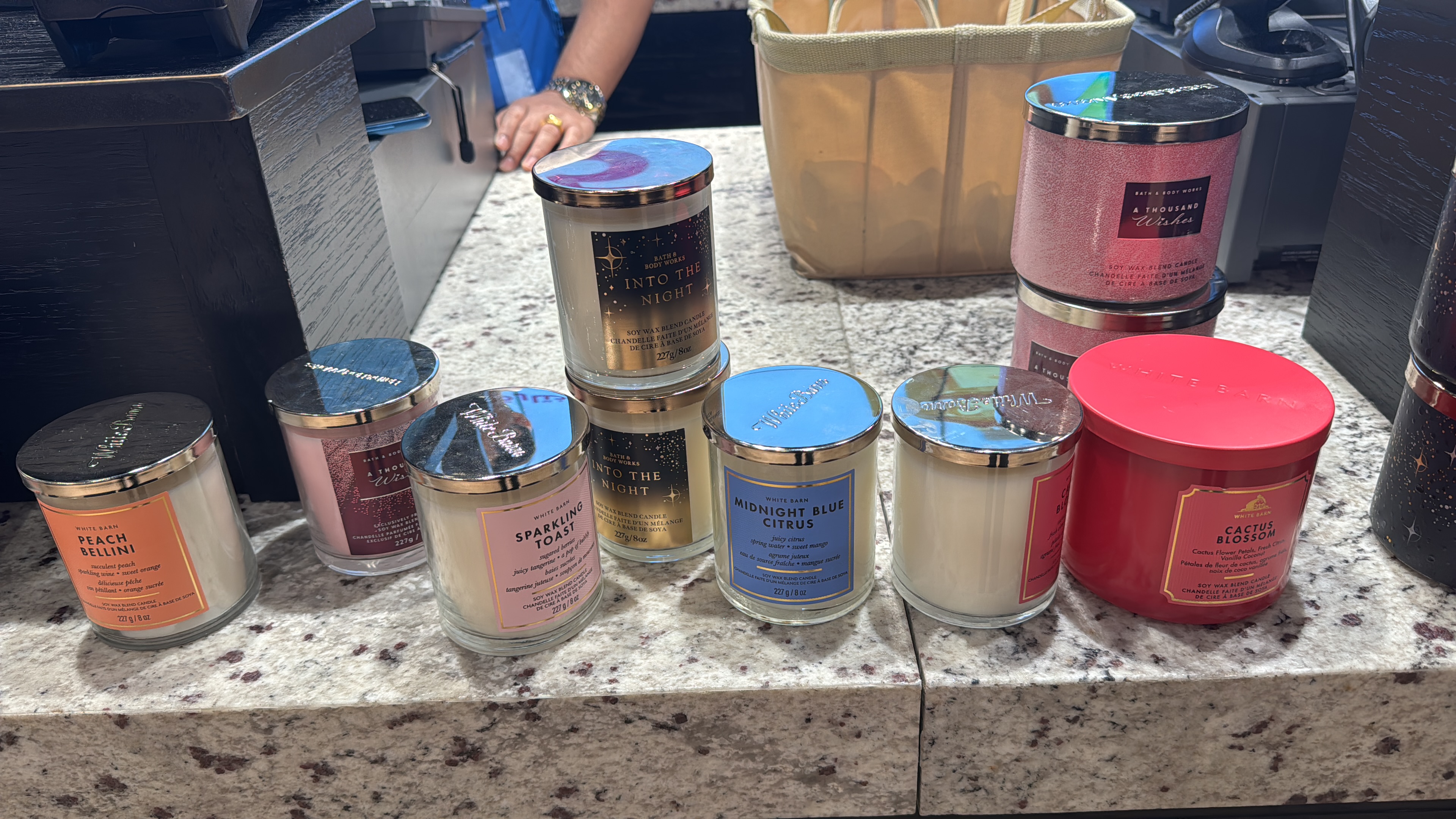 Scented candles