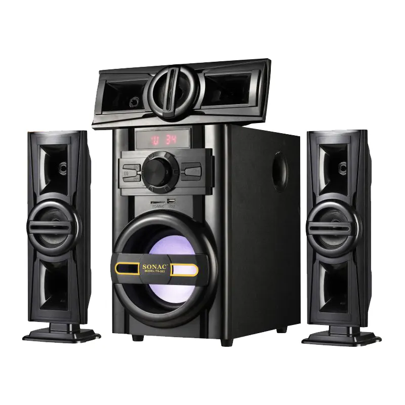 Djack Wireless Multimedisa 3.1 Home Theater System – Black