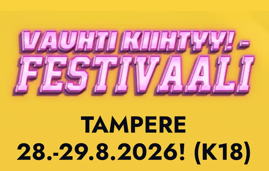 Vauhti kiihtyy