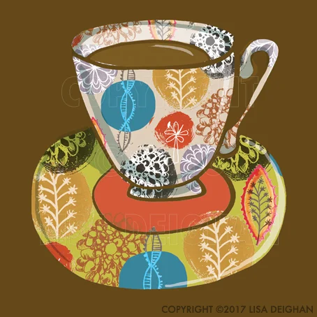 Autumn Teacup