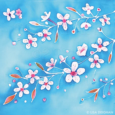 Batik Spring Blossom