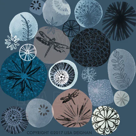 Fossils Deep Blue