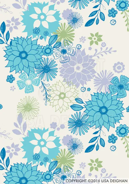 Vintage Blue